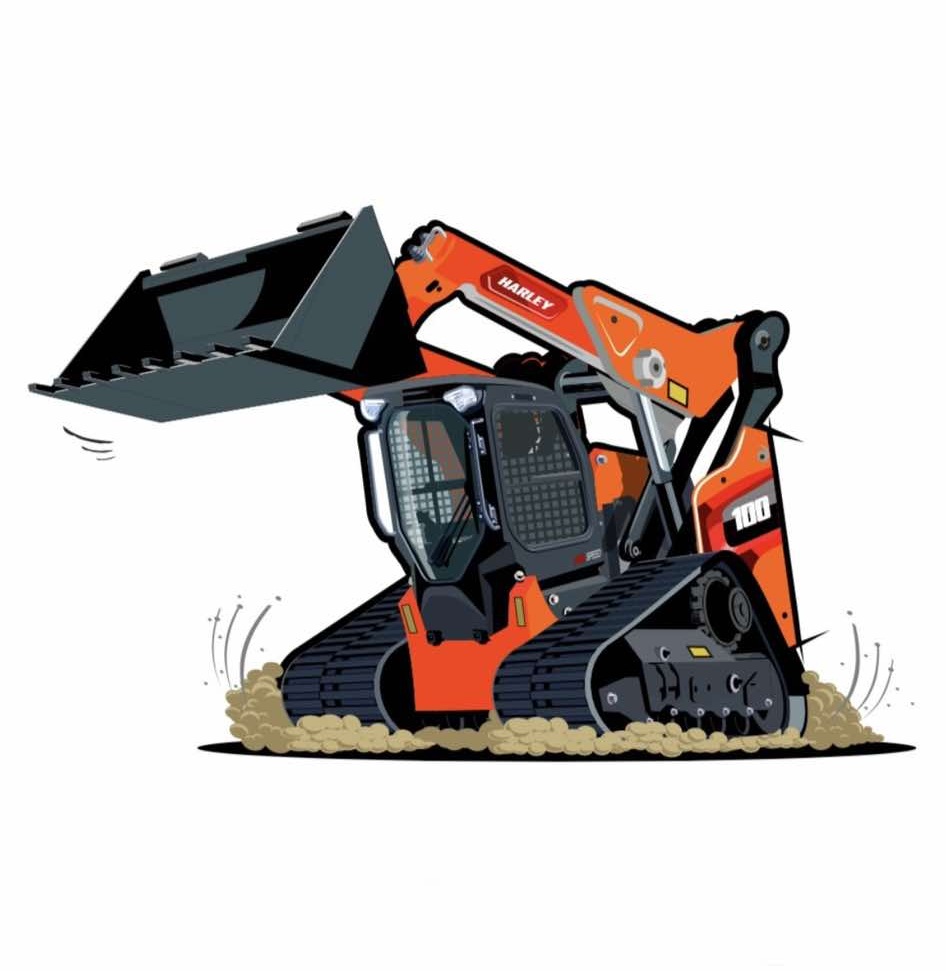Harley & Son Land Clearing logo